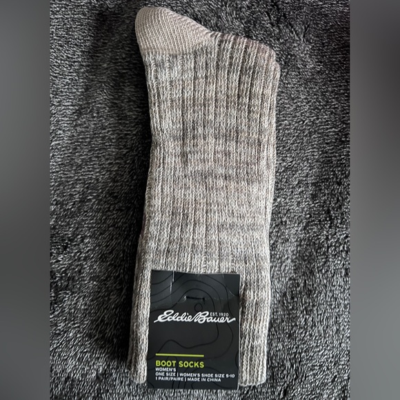 Eddie Bauer Ribbed boot Socks for women - Picture 1 of 4